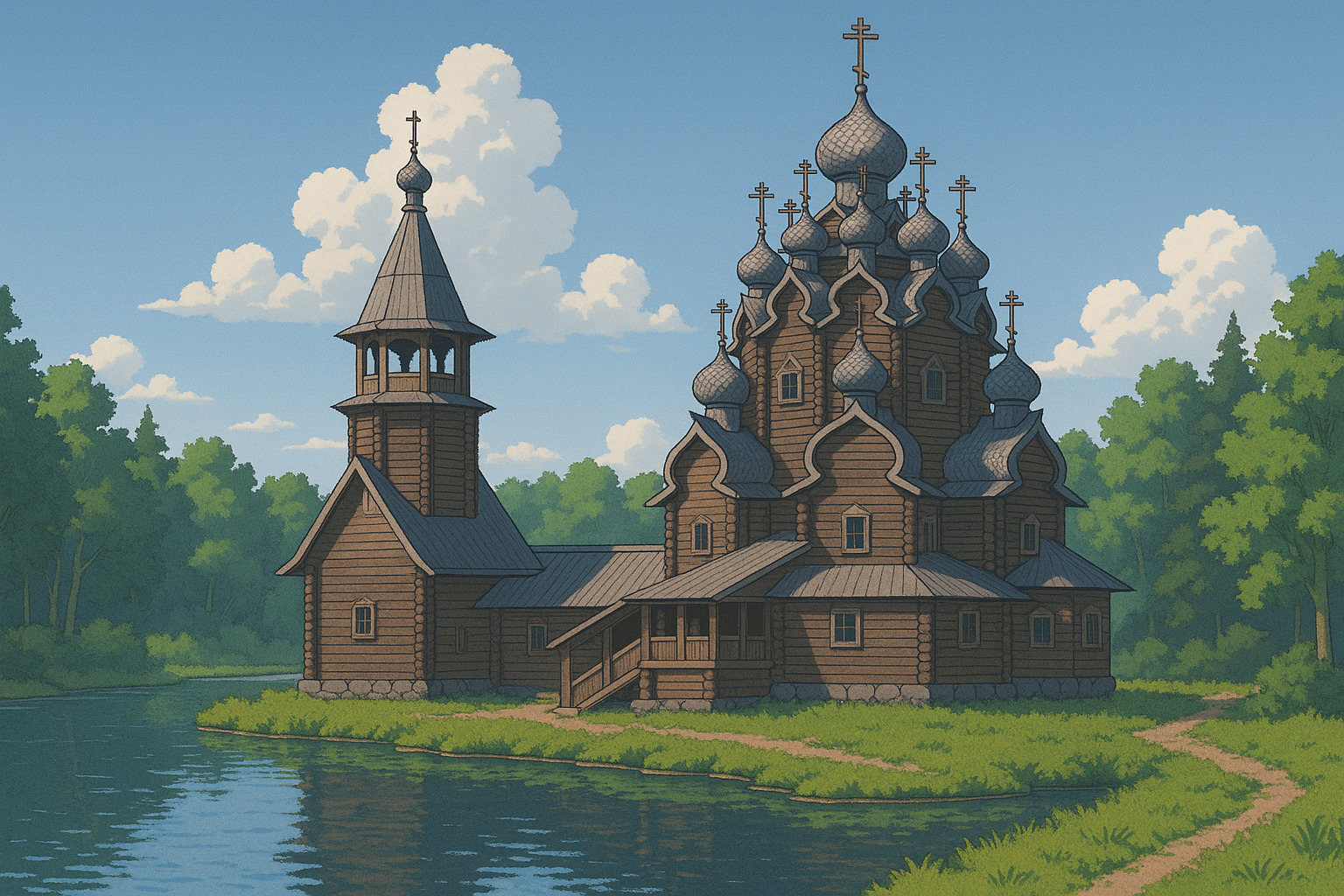 Парковый комплекс “Усадьба Богословка” в Санкт-Петербурге