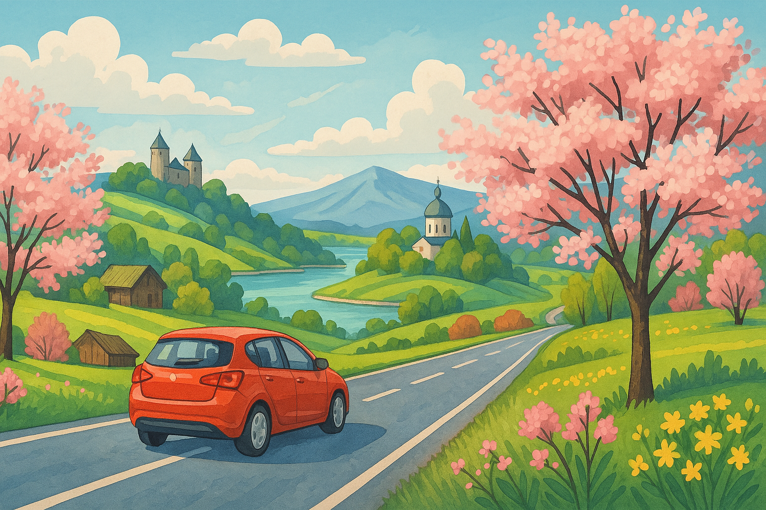 Куда поехать отдыхать весной 2025: путешествие по России