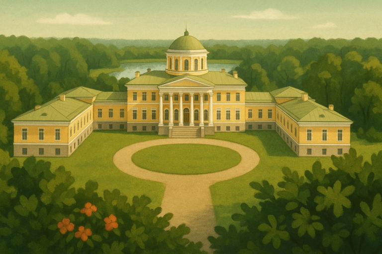 Усадьба Марьино под Санкт-Петербургом