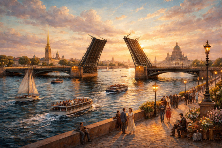 Главные мосты Санкт-Петербурга - история и архитектура