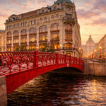 Красный мост в Санкт-Петербурге - история и где находится