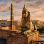 Египетский мост в Санкт-Петербурге - мост со сфинксами