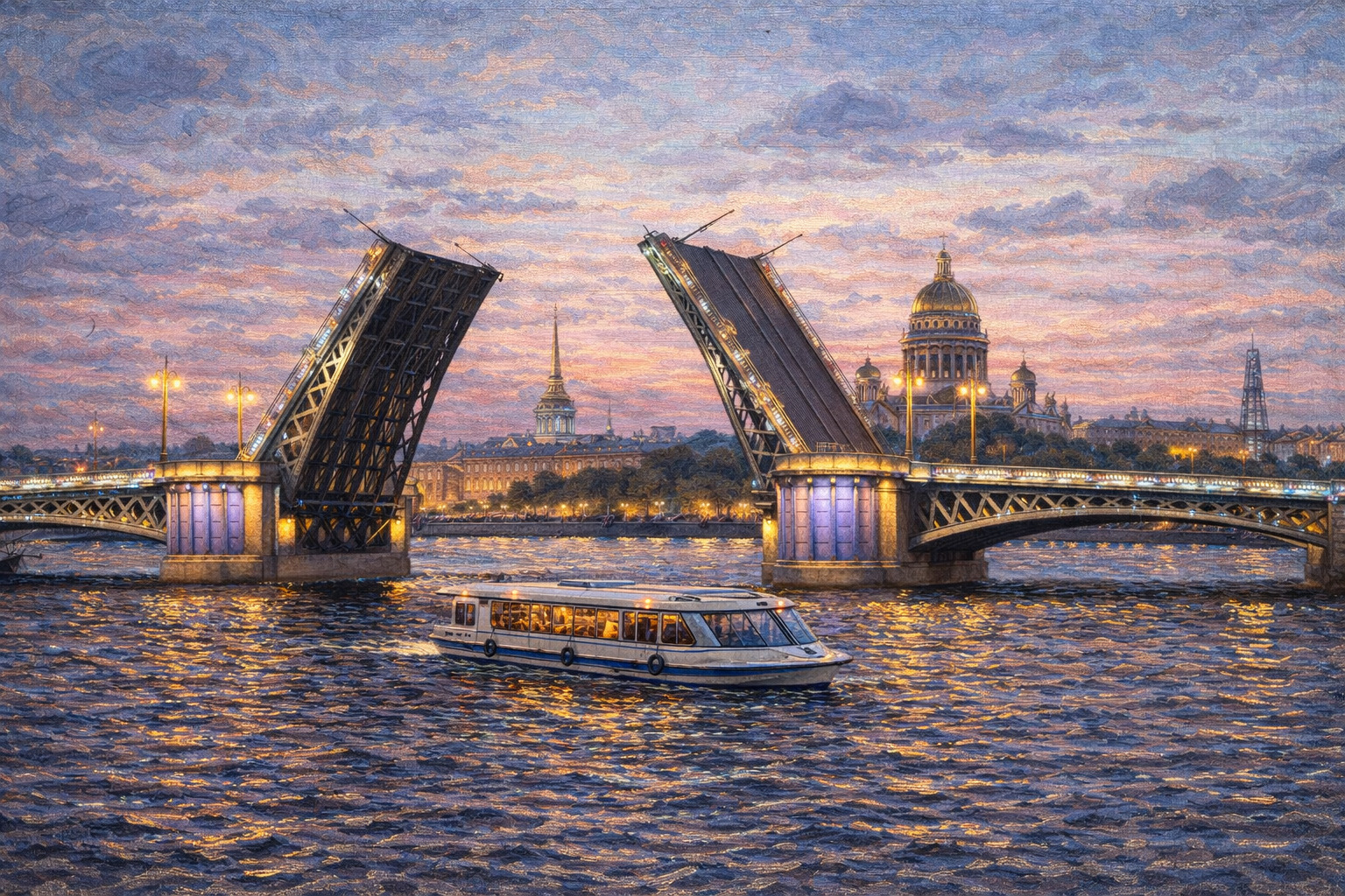 Белые ночи в Санкт-Петербурге - чем заняться и когда начинаются