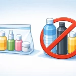 Сколько жидкости можно брать в ручную кладь самолета