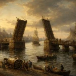 Когда появился первый разводной мост в Санкт-Петербурге