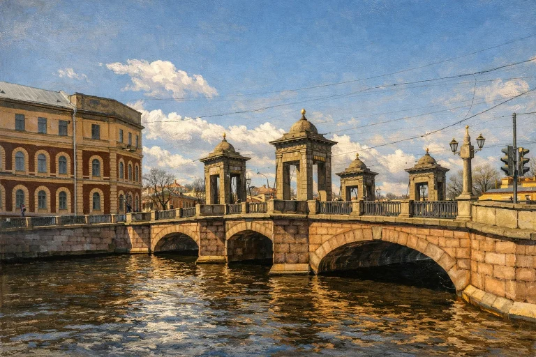 Калинкин мост в Санкт‑Петербурге - история и архитектура