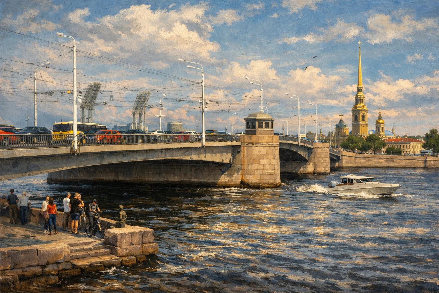 Тучков мост в Санкт-Петербурге - история и разводка