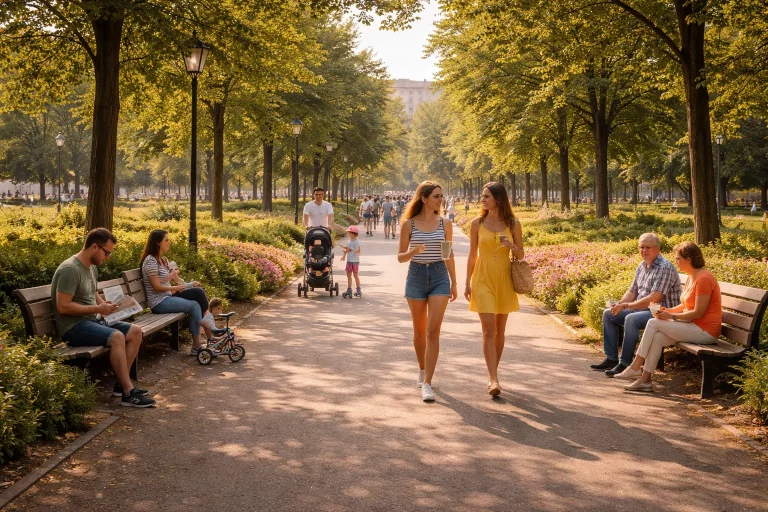 Парки и набережные Костром - лучшие места, где погулять в городе