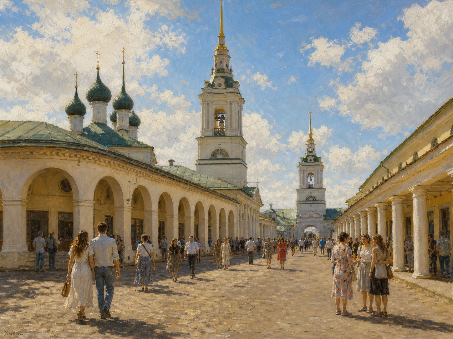 Старинные торговые ряды Костромы - история и что посмотреть