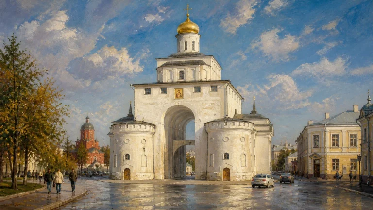 Золотые ворота во Владимире - история, описание и как выглядит