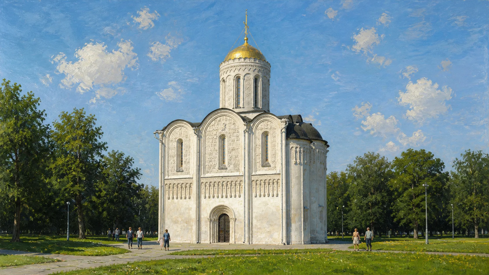 Дмитриевский собор во Владимире - история и архитектура