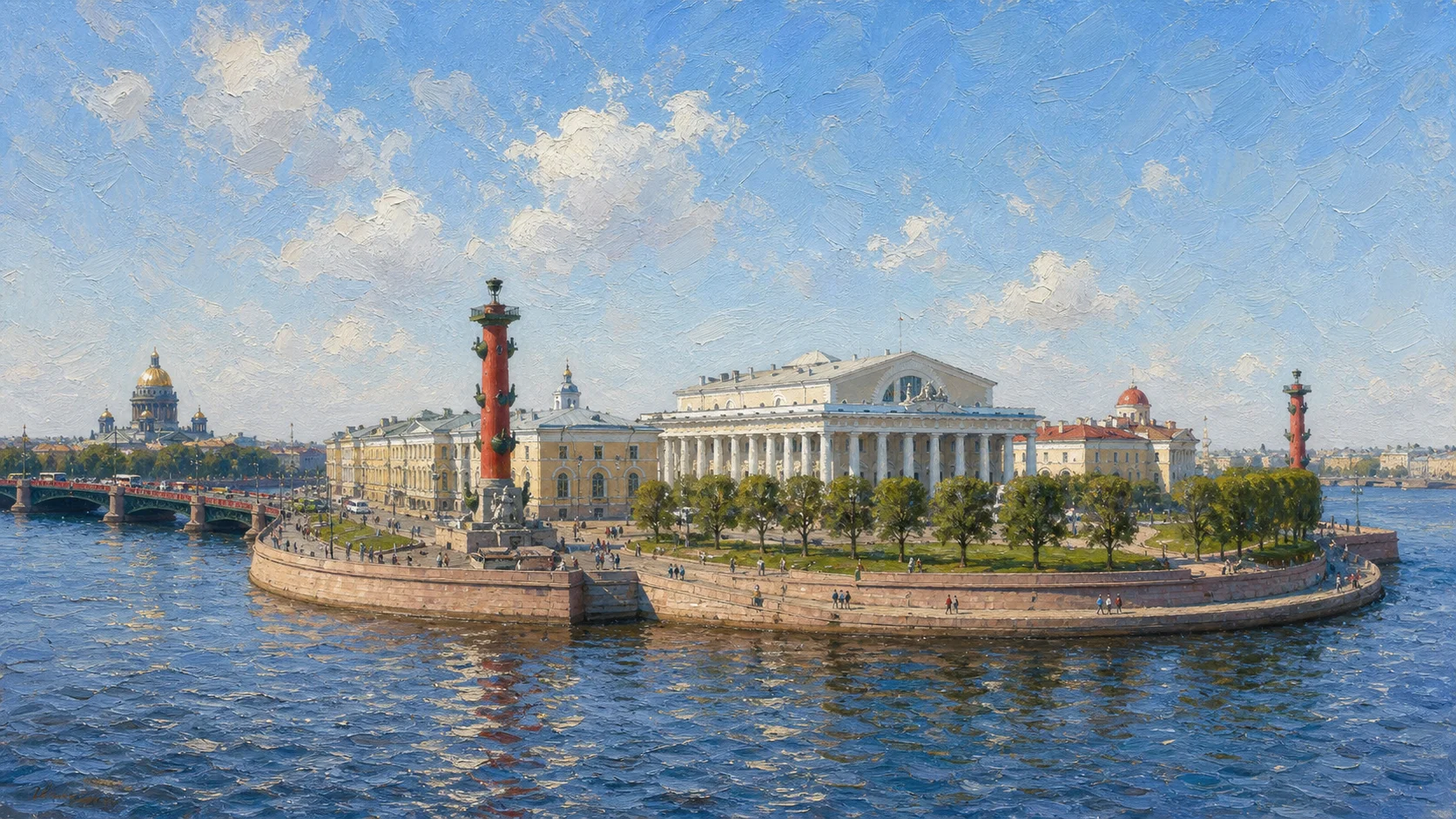 Васильевский остров в Санкт-Петербурге - достопримечательности и история