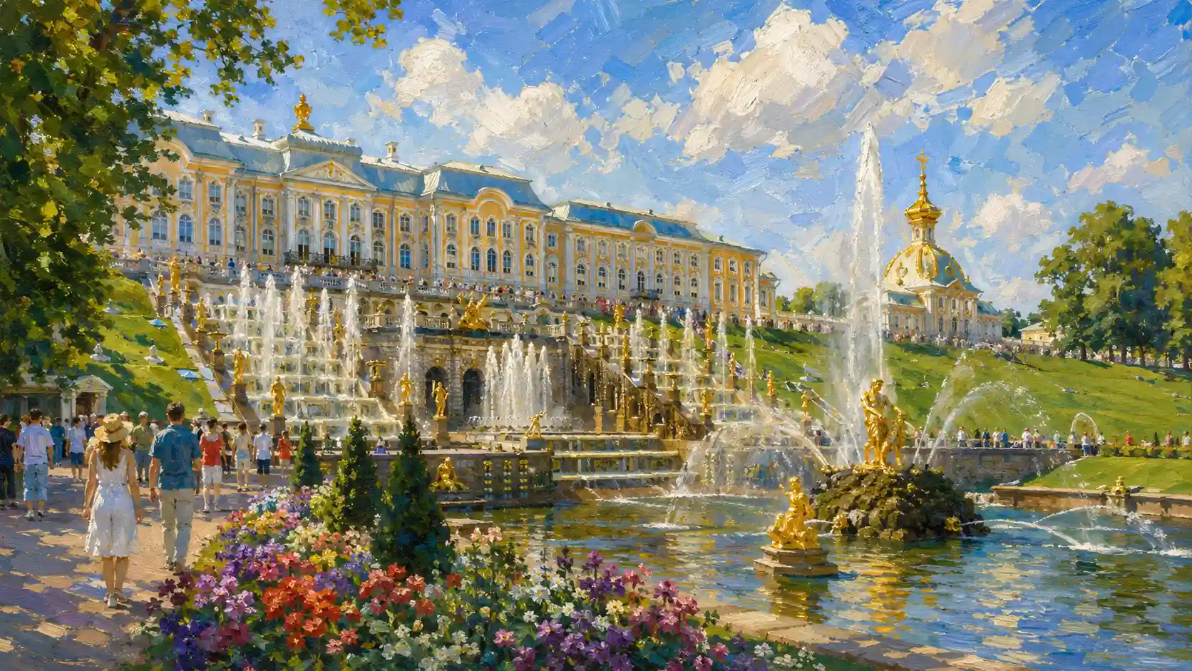 Как добраться из Санкт-Петербурга в Петергоф - маршруты и время в пути